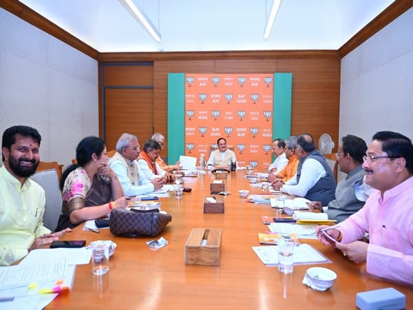 BJP holds meeting to formulate plan for party's Foundation Day on April 6