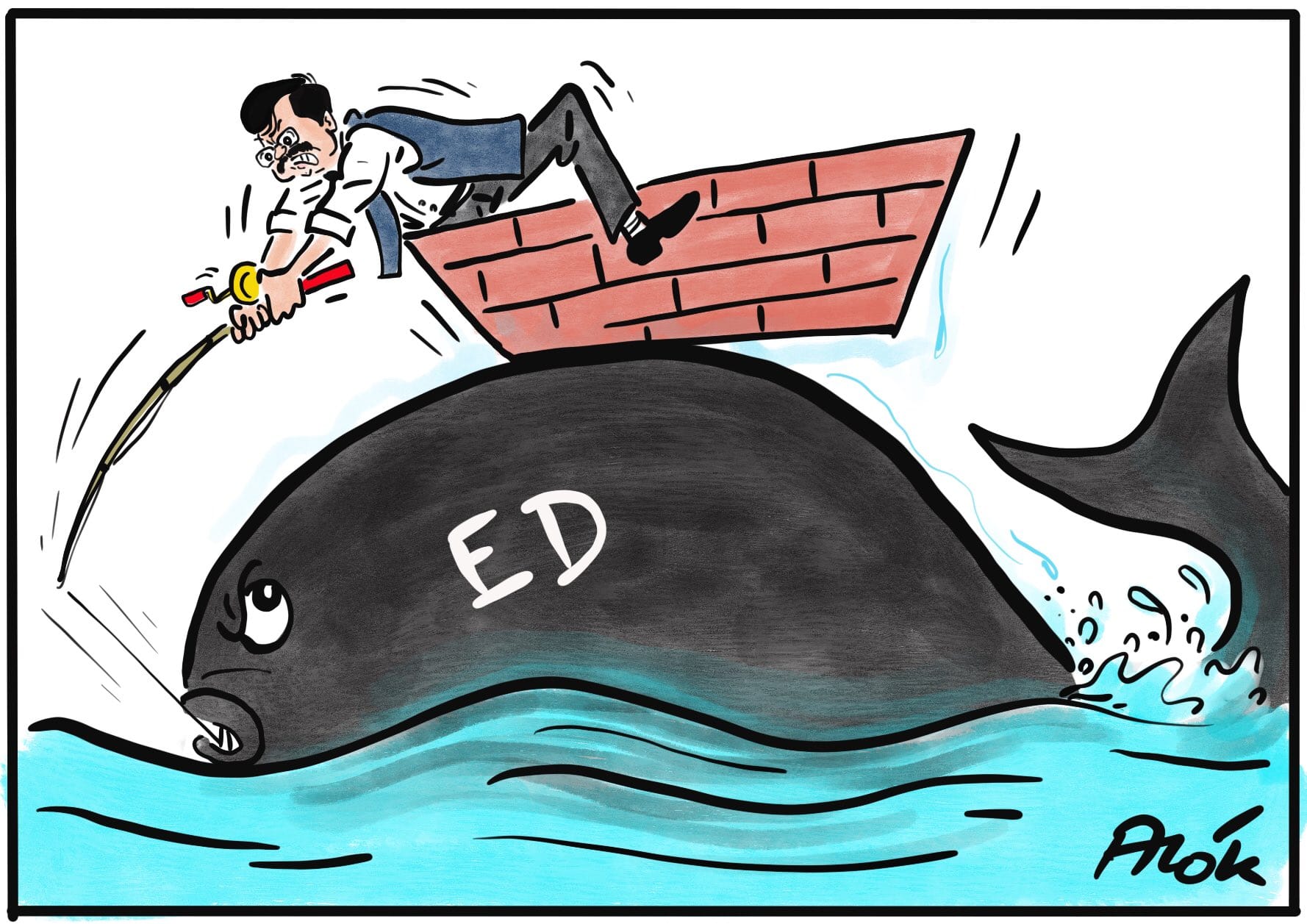 Alok Nirantar | Twitter/@caricatured