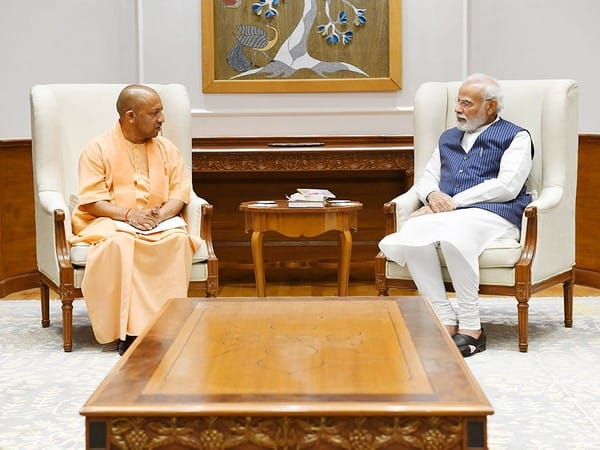 UP CM Yogi Adityanath meets PM Modi, Amit Shah in New Delhi