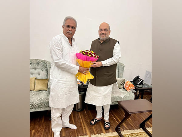 Chhattisgarh CM Bhupesh Baghel meets Amit Shah in Delhi