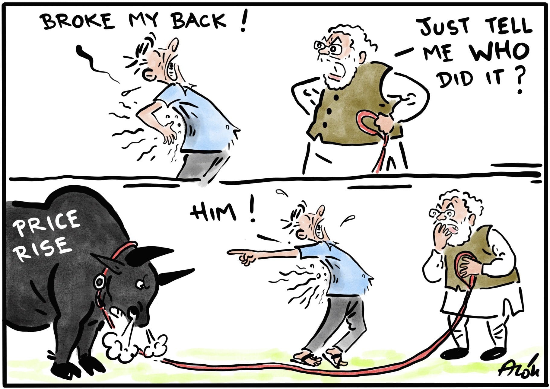 Alok Nirantar | Twitter/@caricatured