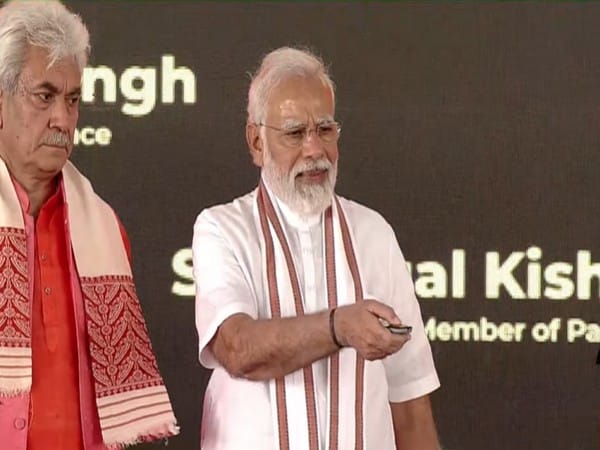 J-K: PM Modi inaugurates projects worth Rs 20,000 crore