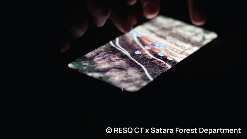  RESQ Team monitoring the Indian Striped Hyena based on GPS collar reports | Neha Panchamia