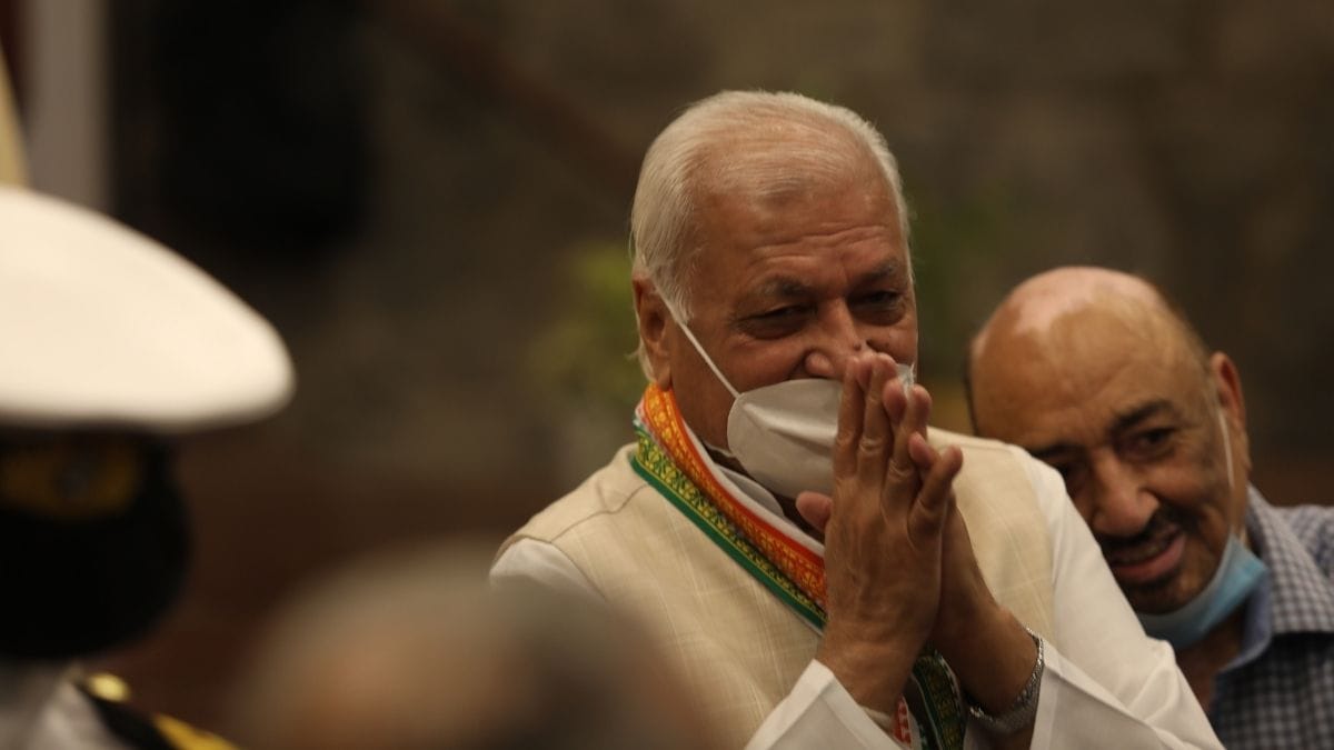 Kerala Governor Arif Mohammad Khan at the ceremony | Satendra Singh | ThePrint