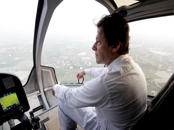 Imran Khan's helicopter commute costs Pakistan PKR 550 mln
