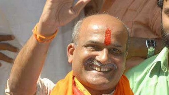 File image of Sri Ram Sene chief Pramod Muthalik | Commons