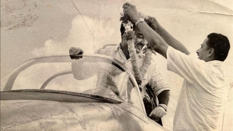 Suranjan Das, one of IAF’s first Experimental Test Pilots who evaluated all jets for 20 years