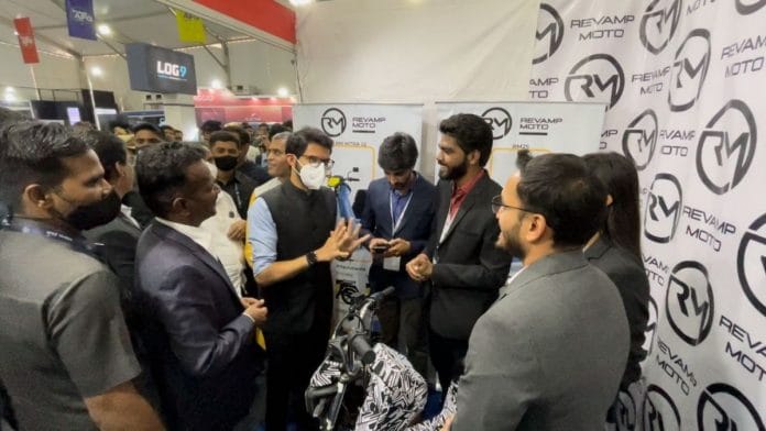 Maharashtra’s Tourism and Environment Minister Aaditya Thackeray at the Alternate Fuel Conclave in Pune, on 2 April 2022 | By special arrangement