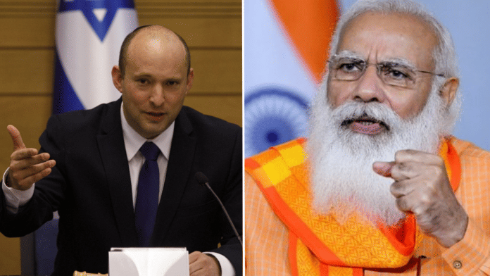Israeli PM Naftali Bennett: Kobi Wolf/Bloomberg | PM Narendra Modi: PTI File Photo