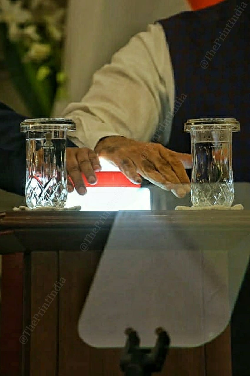 Flagging off the India-Nepal Jayanagar-Kurtha rail service | Photo: Praveen Jain | ThePrint