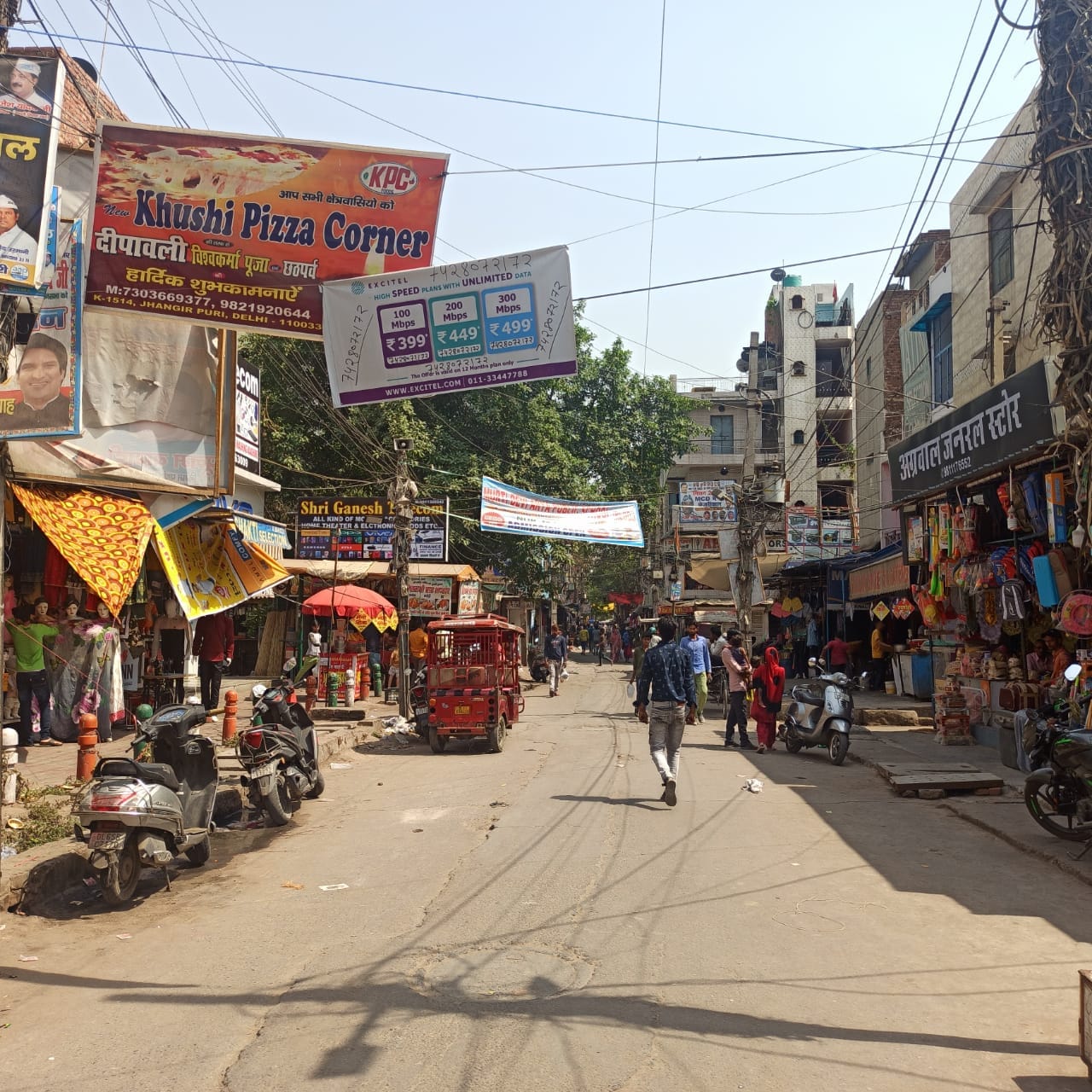 The entrance to Jahangirpuri's C Block | Gautamee Hazarika | ThePrint