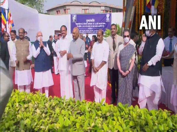 President Kovind, PM Modi pay floral tributes to Ambedkar on his birth anniversary