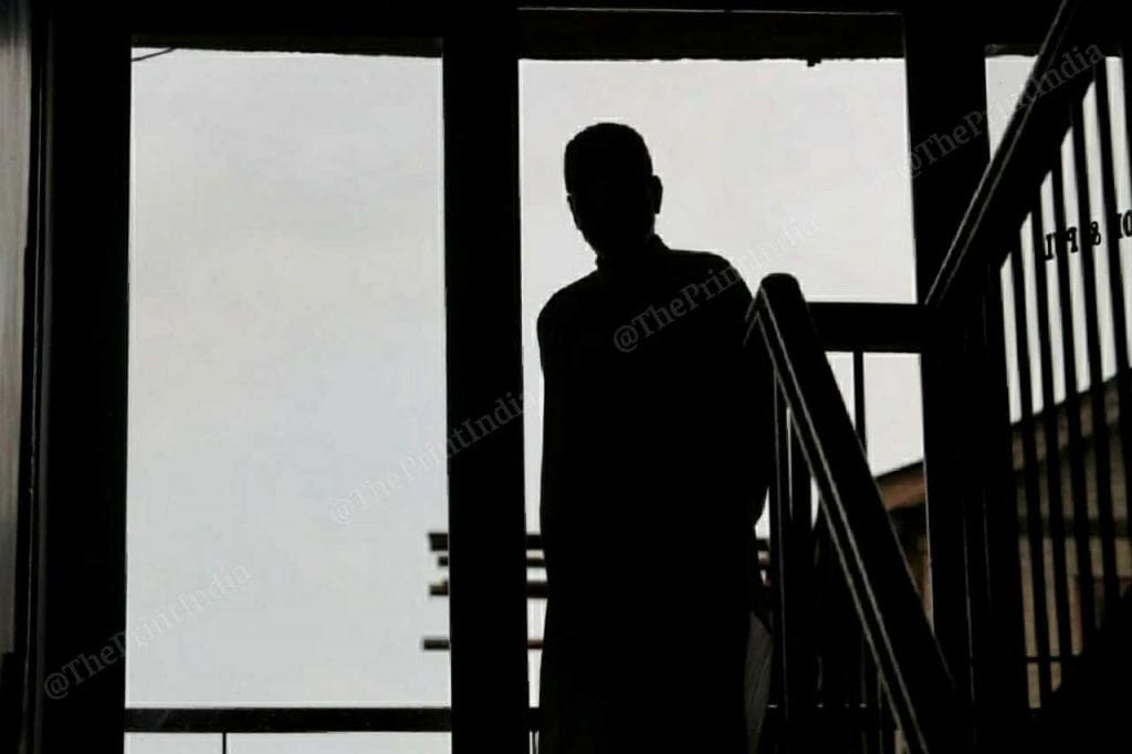 Mohammad Hussain Wada, who unsuccessfully contested the elections but is also on the militants' hit list, at the guest house | Praveen Jain | ThePrint