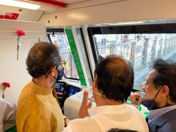 Uddhav Thackeray flags off two metro lines in Mumbai