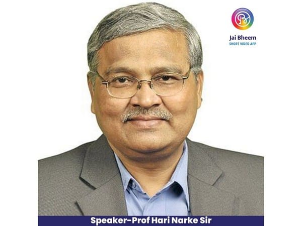 Jai Bheem Short Video App's live streaming of Prof Hari Narke's lecture on untiring efforts of Krantijyoti Savitrimai Phule's contribution towards the education of girl child