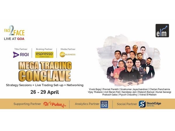 Elearnmarkets present the first ever Face2Face Mega Trading Conclave in Goa