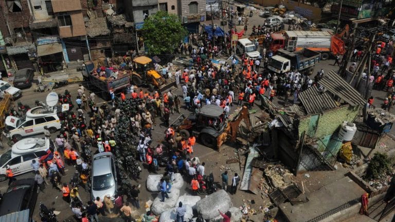 9 bulldozers, ‘just following orders’: Eyewitness account of Jahangirpuri demolition drive