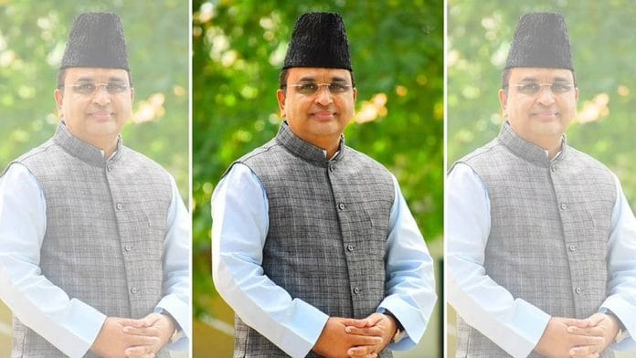 File photo of BJP Minority Morcha chief Jamal Siddiqui | Twitter/@JamalSiddiqui_