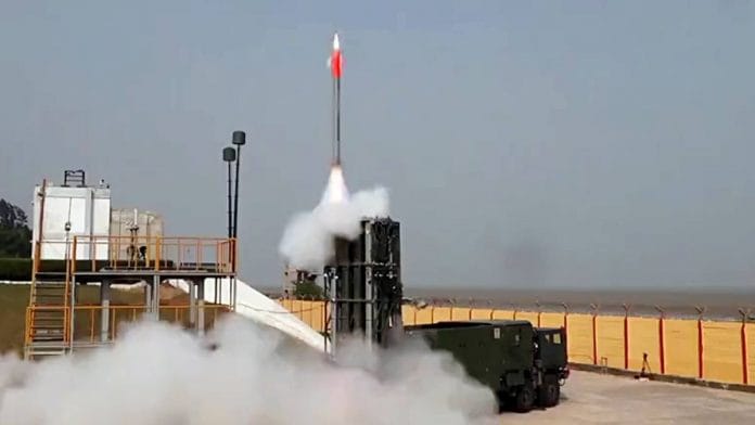 DRDO successfully flight tests the Indian Army version of the Medium Range Surface to Air Missile | ANI