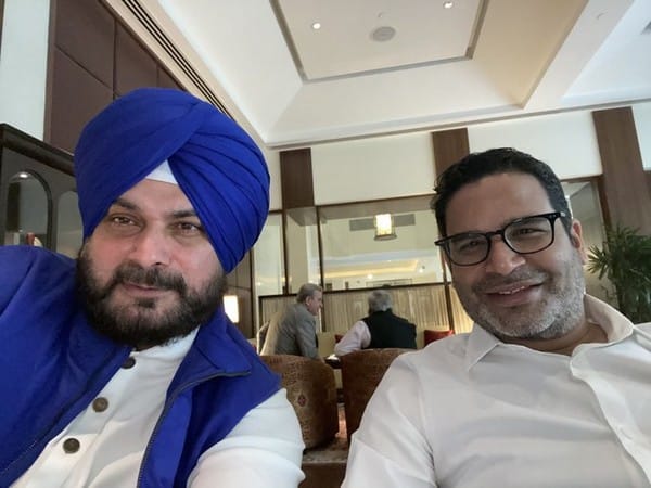 Old wine, Old friends: Navjot Singh Sidhu on meeting old friend Prashant Kishor