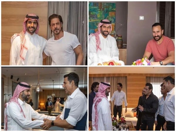 SRK, Salman Khan, Akshay Kumar meet Saudi Arabia's Culture minister Bader bin Farhan Alsaud