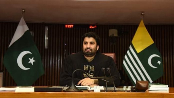 Pakistan’s Deputy Speaker Qasim Khan Suri, who dismissed a no-confidence motion against Imran Khan | Qasim Khan Suri/Facebook