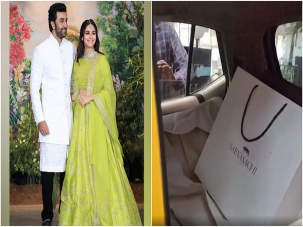Sabyasachi outfits arrive at Ranbir Kapoor's residence ahead of rumoured wedding with Alia Bhatt