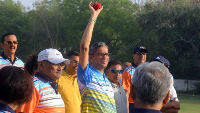 CJI Ramana at the cricket match | Praveen Jain | ThePrint