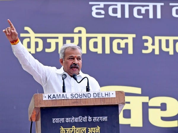 BJP leader urges CM Kejriwal to remove loudspeakers from religious places