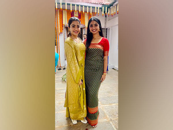 Rashmika Mandanna dons silk saree in Coorgi style