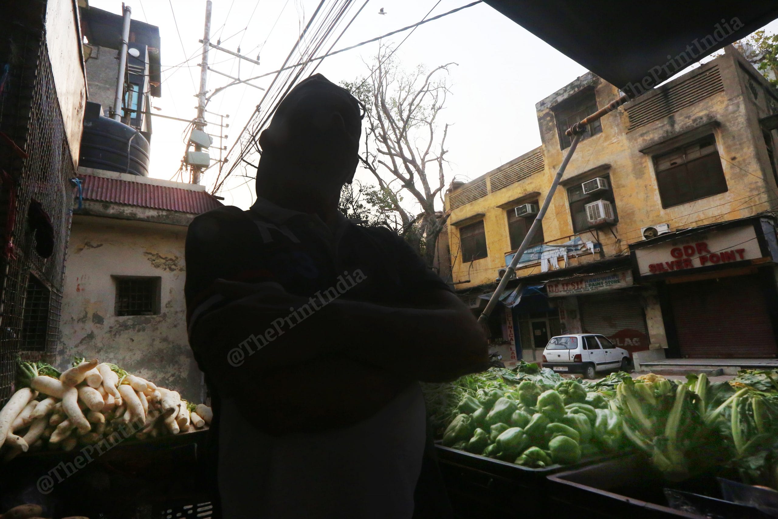 Abdul Rashid Father of Umran Malik at his shop at shaheedi chowk market in srinagar | Photo: Praveen Jain | ThePrint
