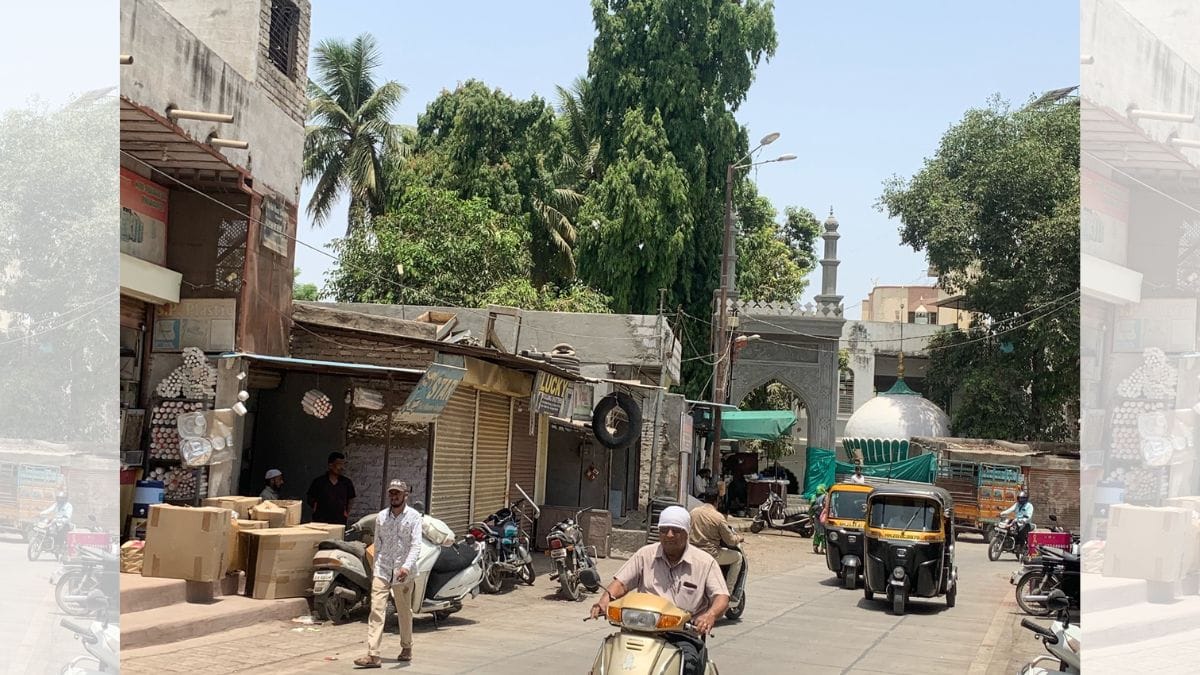 A view of Aurangabad’s Moti Karanja area | Picture by Manasi Phadke, ThePrint