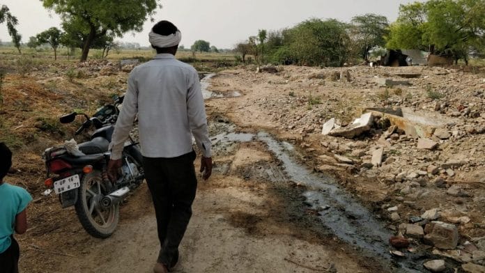 The site of Rohi village, which was taken up for the airport construction in stage 1. | Photo Credit: Sonal Matharu