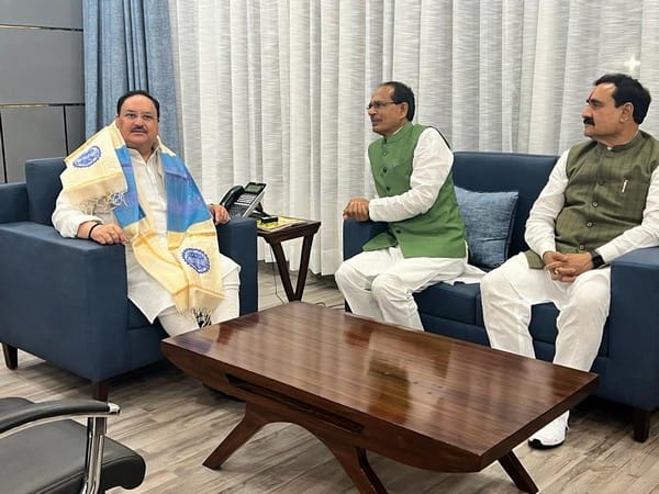 MP CM discusses OBC reservation issue with JP Nadda