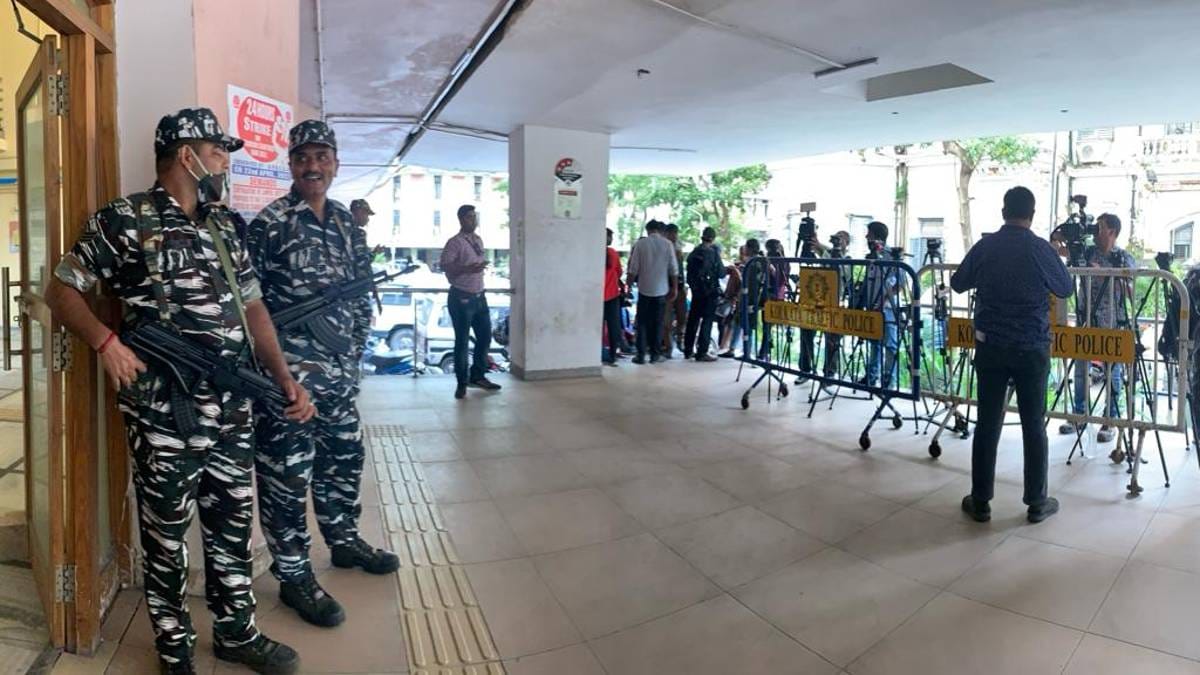 The CBI office in Kolkata ahead of Partha Chatterjee's arrival | Photo: Sreyashi Dey | ThePrint