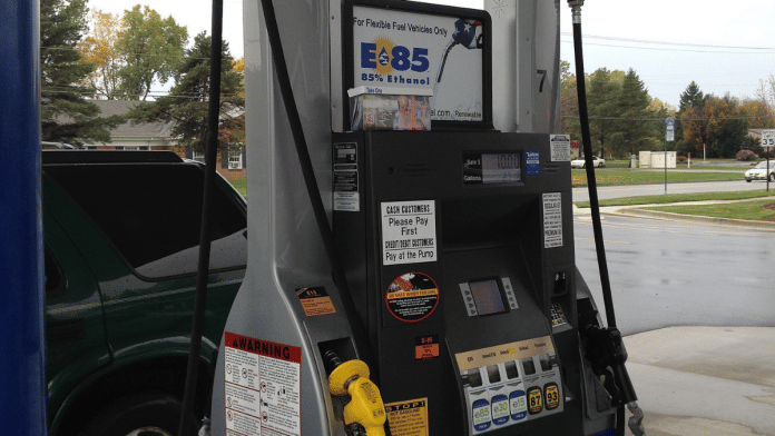 Representative image of an ethanol-blended fuel station plug | Wikimedia Commons