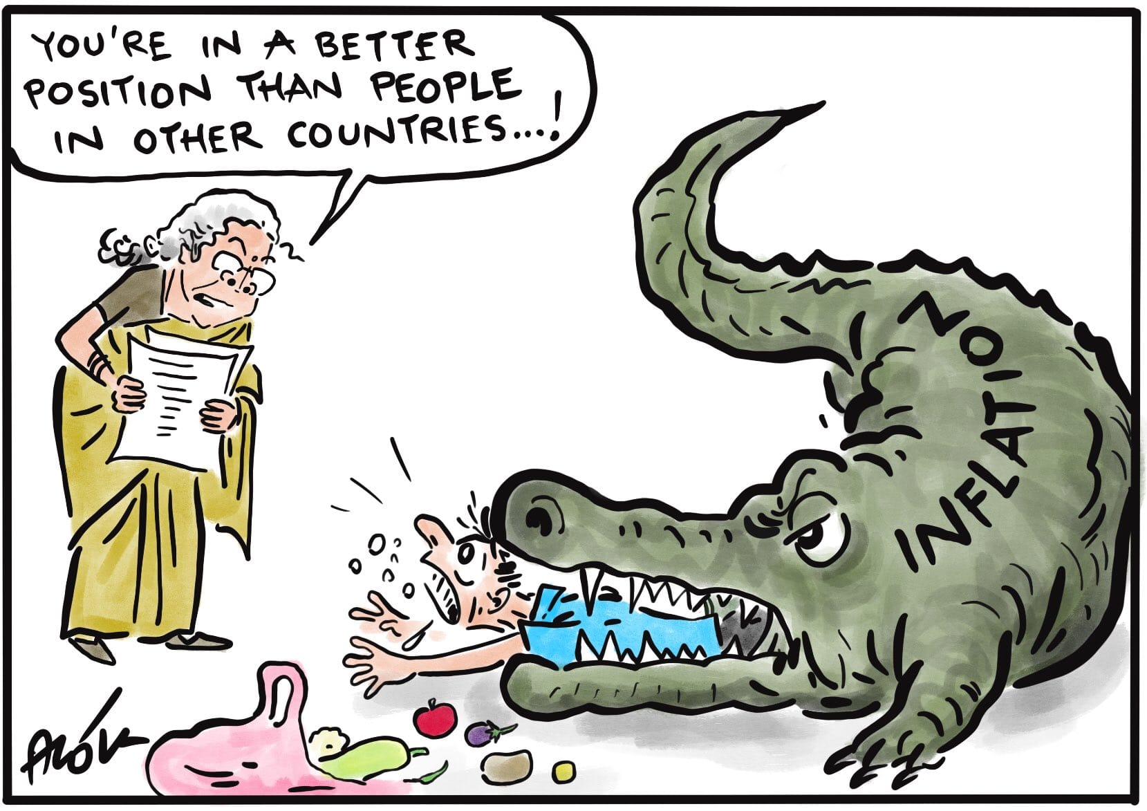 Cartoonist Alok | Twitter/@caricatured