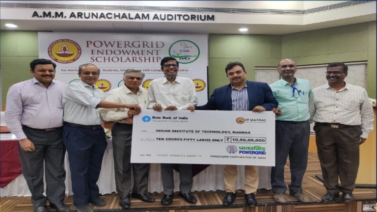 IIT-Madras clarifies Power Grid Corp’s EWS scholarship is for OBC & general category students