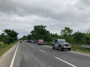 The Convoy, outside Pasighat | Kushan Mitra