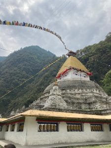 A Gompa (monastery) near Zemithang