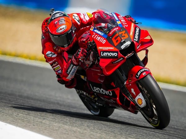 Ducati's Bagnaia blitzes lap record to end Yamaha's Quartararo's Jerez streak