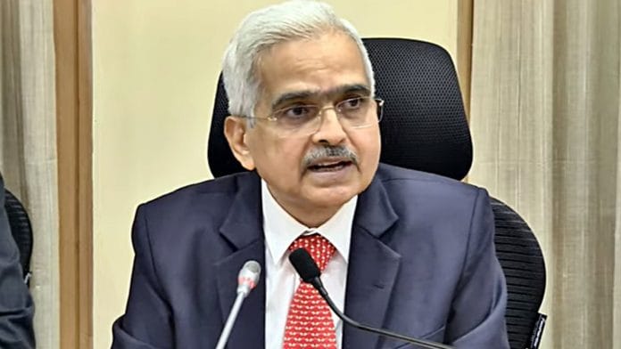 File image of RBI Governor Shaktikanta Das | ANI