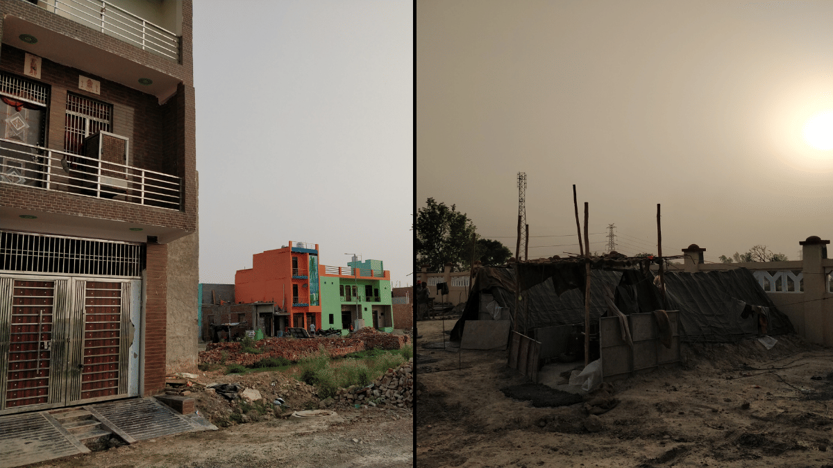 Two sides of the RR site. | Photo Credit: Sonal Matharu