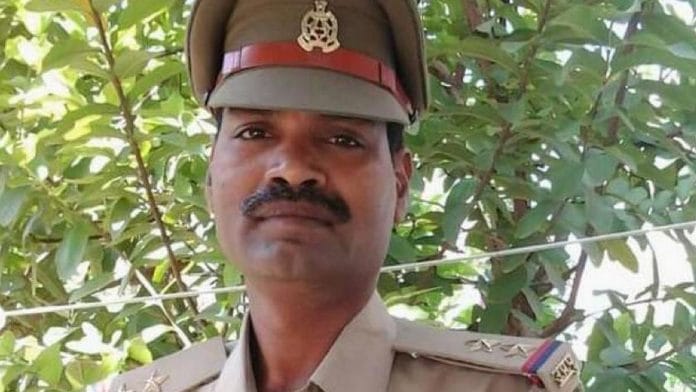 SHO Tilak Dhari Saroj has been booked and suspended | Photo: Facebook