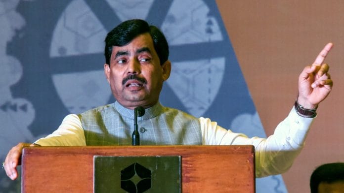 Bihar Industries Minister Syed Shahnawaz Hussain | ANI File Photo