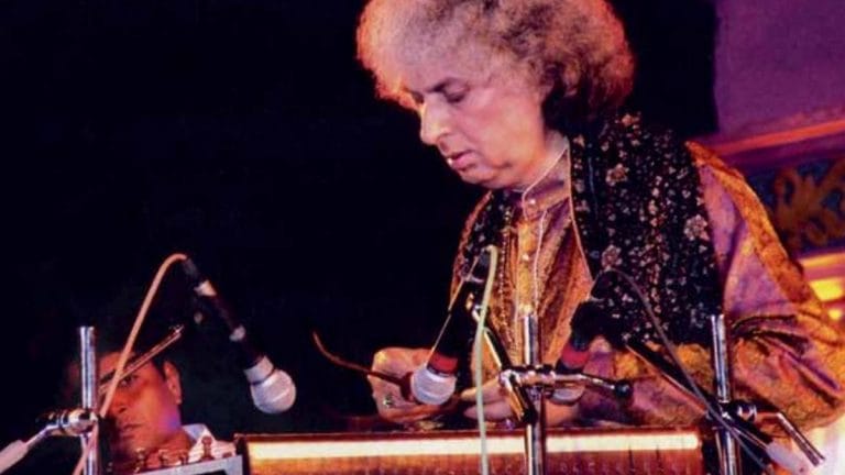 Shiv Kumar Sharma was first musician to play santoor on lap. It wasn’t a background instrument