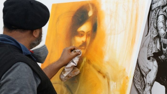 Artist's impression of King Anangpal Tomar-II | nma.gov.in/