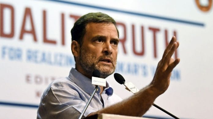 File image of Congress leader Rahul Gandhi | ANI photo