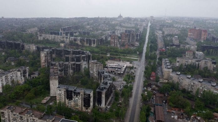 Destroyed buildings in Mariupol, Ukraine | Representational image | Photographer: Andrey Borodulin/AFP/Getty Images via Bloomberg
