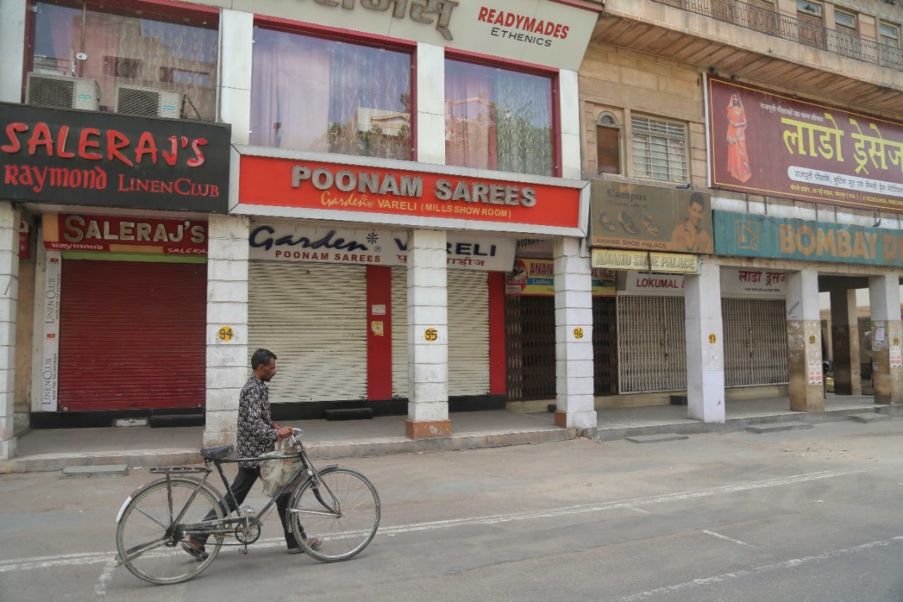 Markets are closed in the aftermath of clashes on Eid | Photo: Suraj Singh Bisht | ThePrint 
